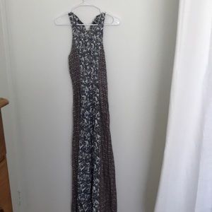 Paisley maxi dress